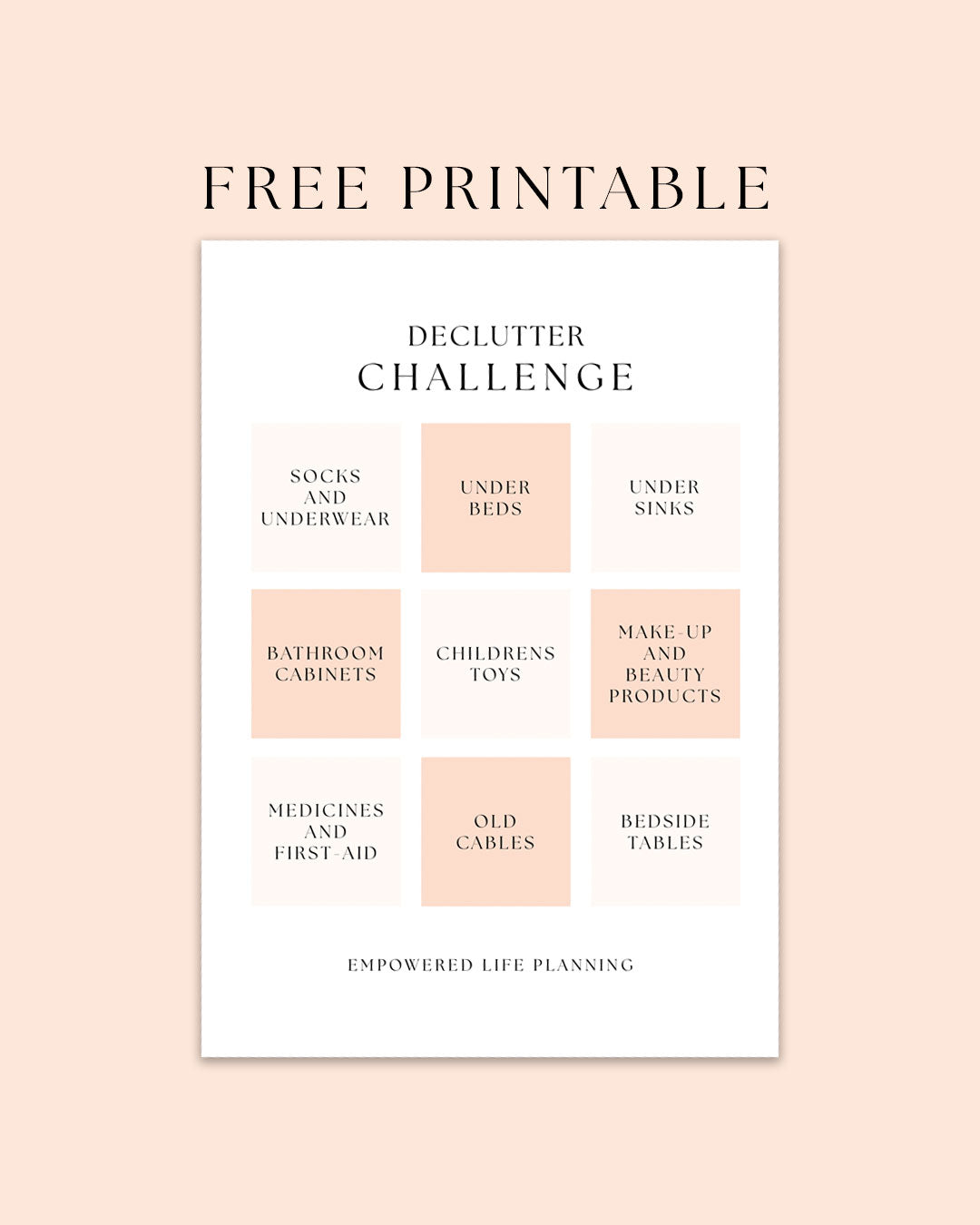 FREE Declutter Challenge PDF