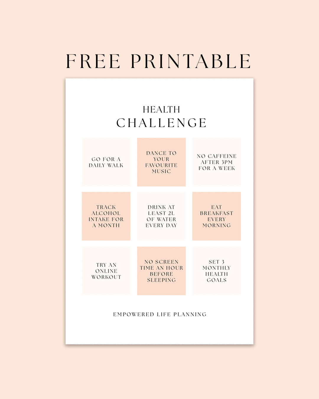 FREE Health Challenge PDF