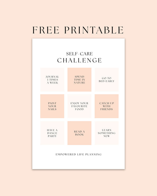 FREE Self-Care Challenge PDF